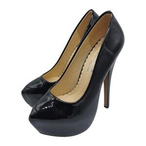Ochenta Black Platform Pumps – Size 6 – 5.5” High Heels